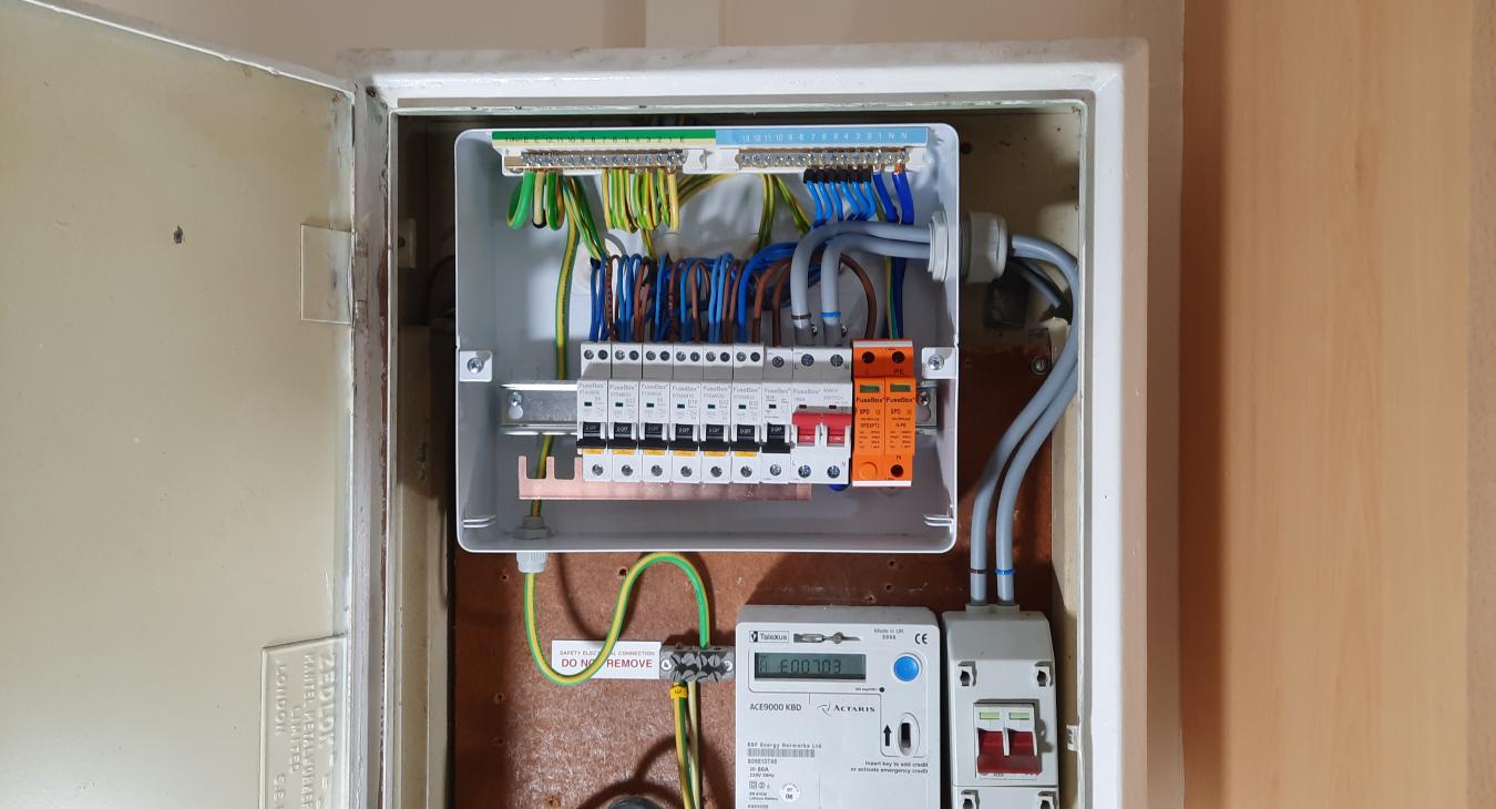 Here is a photo of a Fusebox installation we carried out in Harlow.